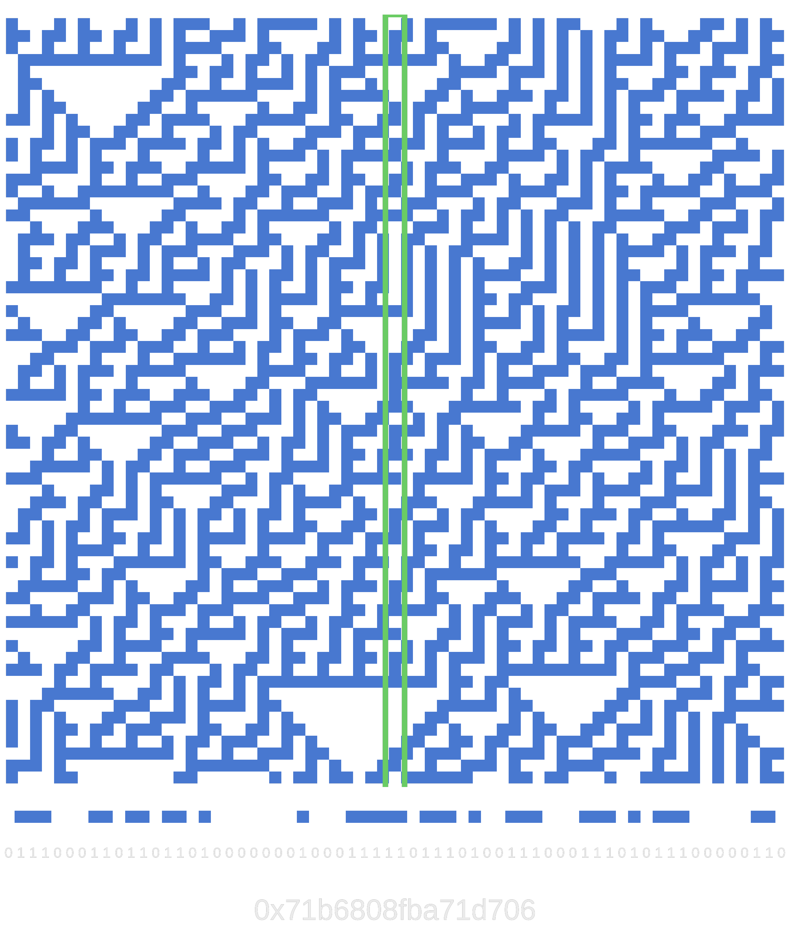 Rule 30 bit extraction